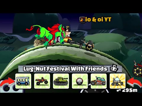 Hill Climb Racing 2 Get +42k in Lug Nut Festival With Friends