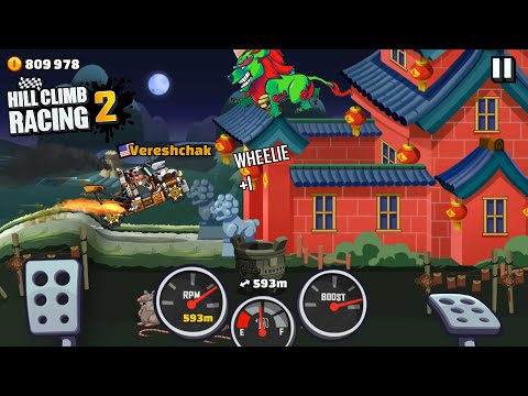 Hill Climb Racing 2 – Racing Truck in LUNAR LUG-NUT FESTIVAL Event GamePlay