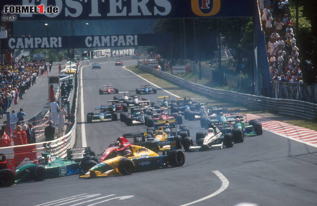 Spa - Michael Schumacher gab sein Formel-1-Debüt 1991 in Spa. Richtig? Strenggenommen nicht! Denn der 