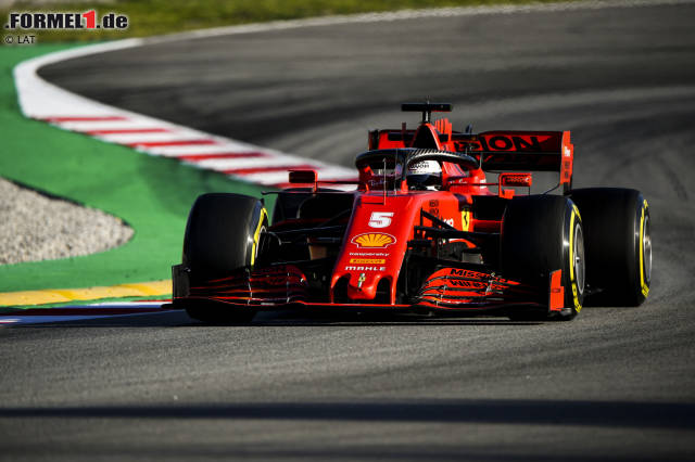 Am zweiten Tag der Formel-1-Testfahrten in Barcelona griff der viermalige Weltmeister Sebastian Vettel erstmals ins Geschehen ein. Hier sind die schönsten Bilder von Vettel im neuen Ferrari SF1000!