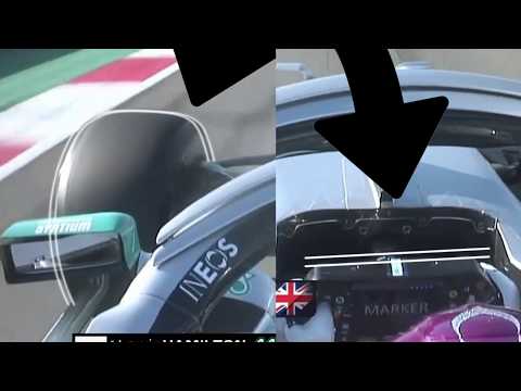 F1 2020 Testing: Mercedes Steering Wheel (DAS)