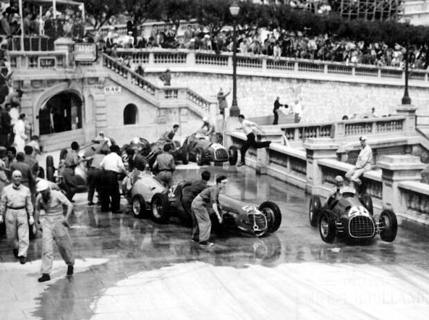 Startunfall Monaco 1951