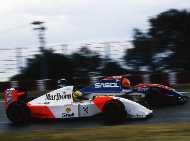 Ayrton Senna, Eddie Irvine