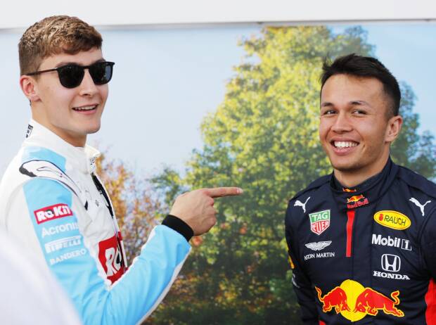 George Russell, Alexander Albon