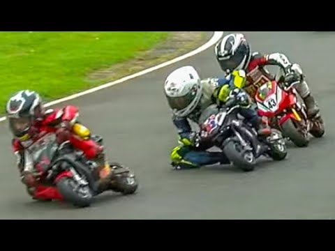 10m+ views of Kids In INCREDIBLE Minimoto Motorcycle Race! Cool FAB 2017 Rd 4, Minimoto Pro Class