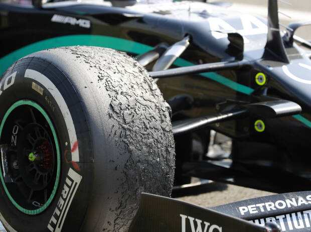 Pirelli-Reifen von Lewis Hamilton