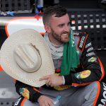 FORT WORTH, TEXAS - JULY 19: Austin Dillon, driver of the #3 Bass Pro Shops Chevrolet, celebrates in Victory Lane after winning the NASCAR Cup Series O'Reilly Auto Parts 500 at Texas Motor Speedway on July 19, 2020 in Fort Worth, Texas. (Photo by Chris Graythen/Getty Images) | Getty Images