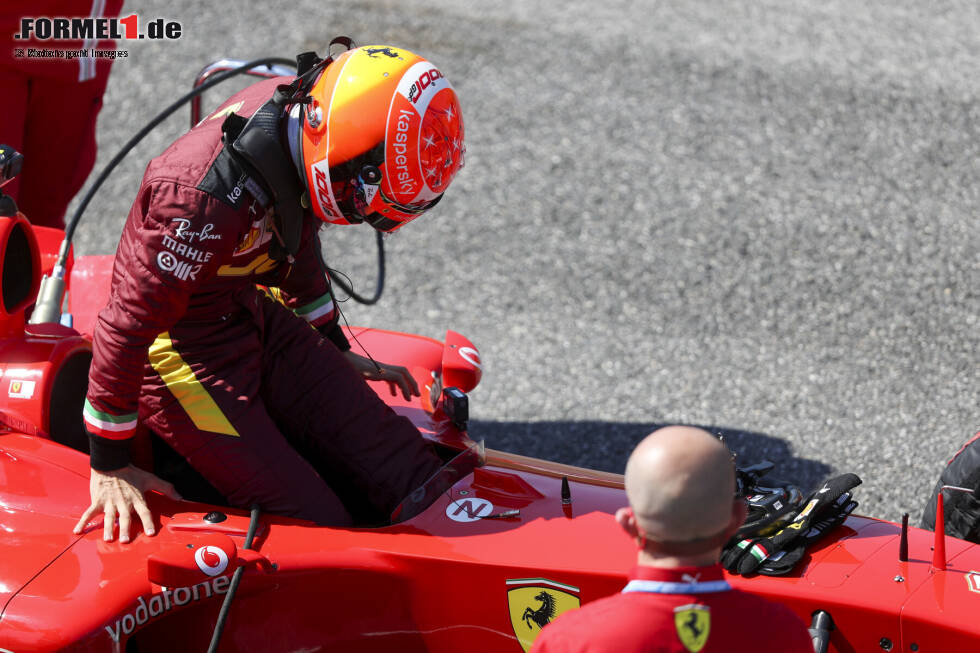 Fotostrecke: Demofahrt in Mugello: Mick im WM-Ferrari von ...