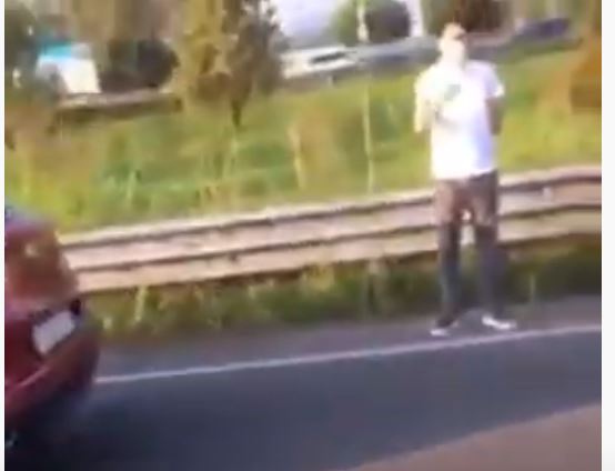 Video: Mattia Binotto gets stuck on the road due to a flat tire on his Alfa Romeo Stelvio Quadrifoglio