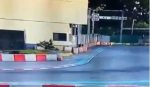 video:-bizarre-accident-–-he-flew-a-go-kart-to-the-wall-of-a-neighboring-building