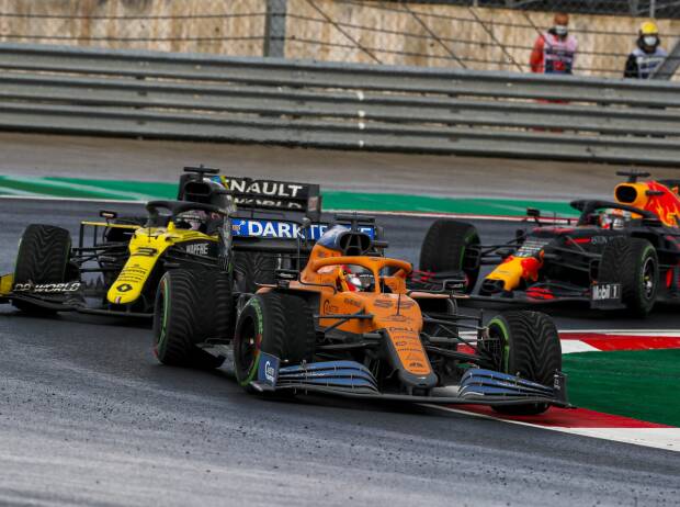 Carlos Sainz, Daniel Ricciardo, Max Verstappen