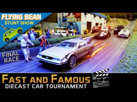 Fast & Famous Car Tournament Finals | Diecast Racing Movie Cars