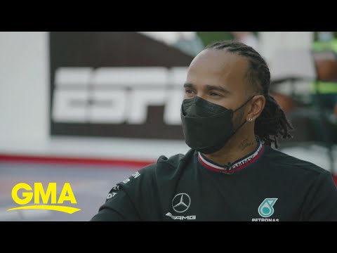 1-on-1 with 7-time Formula 1 champion Lewis Hamilton | GMA