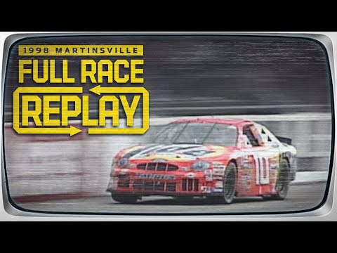 1998 NAPA Autocare 500 from Martinsville Speedway | NASCAR Classic Full Race Replay