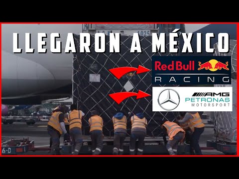 ¡Confirmado!: Red Bull Racing y MercedesAMG Team llegaron a México | Fórmula 1