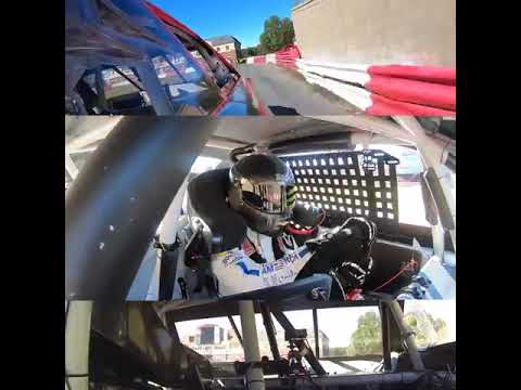 Dale Earnhardt Jr. in-car camera at Bowman Gray | NASCAR