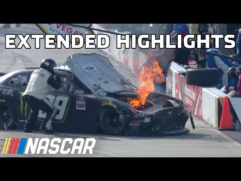 Denny Hamlin and Riley Herbst face trouble at Darlington | NASCAR Xfinity Series Extended Highlights