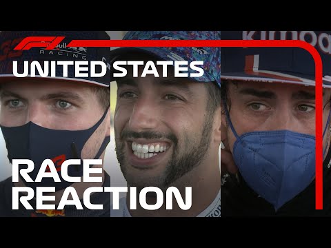 Drivers React To A Tense Race Showdown | 2021 United States Grand Prix