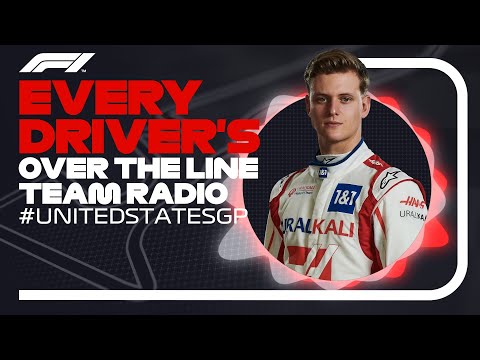 Every Driver's Radio At The End Of Their Race | 2021 United States Grand Prix