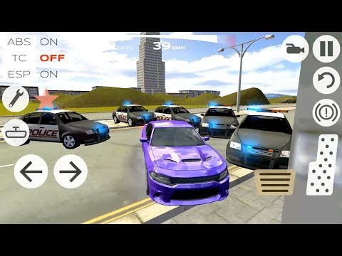 Extreme Car Driving Racing 3D #6 – Police Chase and Escape – Android Gameplay FHD