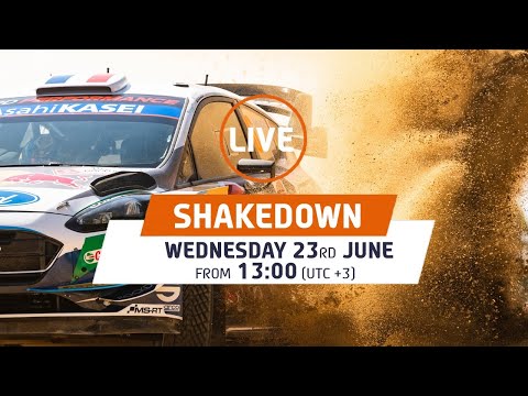 🔴 Shakedown LIVE! WRC Safari Rally Kenya 2021