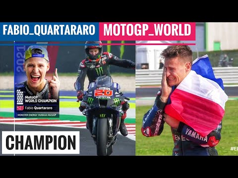 Fabio Quartararo 2021 MotoGP World Champions | Highlights Race Emilia Romagna GP Misano