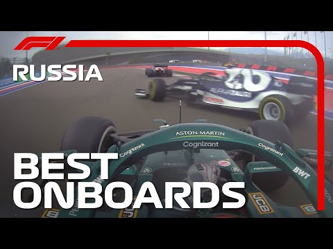 Final Laps Madness, Lewis' Delight And The Top 10 Onboards | 2021 Russian Grand Prix | Emirates