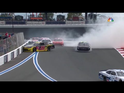 FIRST LAPS OF RACE – 2021 DRIVE FOR THE CURE 250 NASCAR XFINITY SERIES AT CHARLOTTE ROVAL