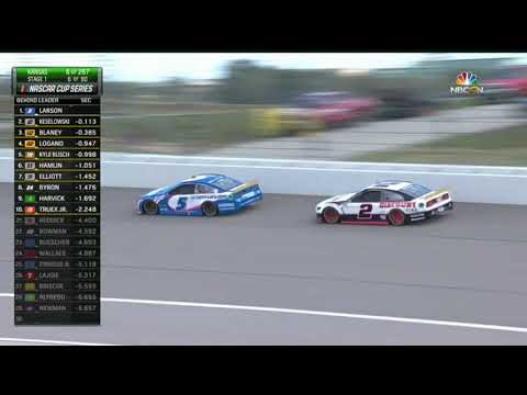 FIRST LAPS OF RACE – 2021 HOLLYWOOD CASINO 400 NASCAR CUP SERIES AT KANSAS