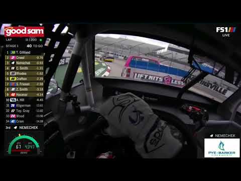 FIRST LAPS OF RACE – 2021 UNITED RENTALS 200 NASCAR CAMPING WORLD TRUCK SERIES AT MARTINSVILLE