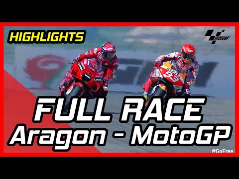 Full Race MotoGP Aragon 2021 Highlights WHAT A RACE BAGNAIA VS MARQUEZ