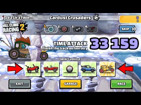 Hill Climb Racing 2 – 33159 points in CARDUST CRUSADERS Team Event