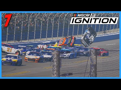 (I had enough of the AI speed glitch thing) NASCAR 21: Ignition Career Mode Part #7