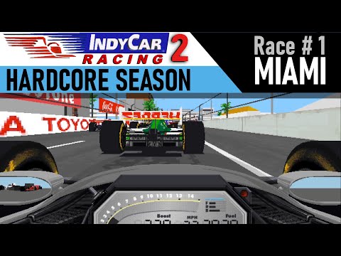 IndyCar Racing 2 – Race #1 –  Miami (Hardcore Season)