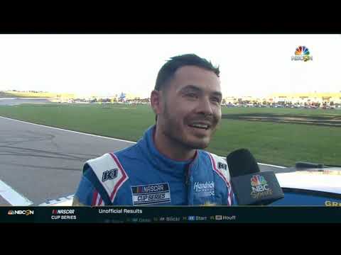 KYLE LARSON POST RACE INTERVIEW – 2021 HOLLYWOOD CASINO 400 NASCAR CUP SERIES AT KANSAS