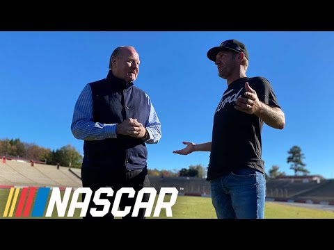 Larry Mac debriefs with Clint Bowyer about his Next Gen test ahead of Clash at the LA Coliseum