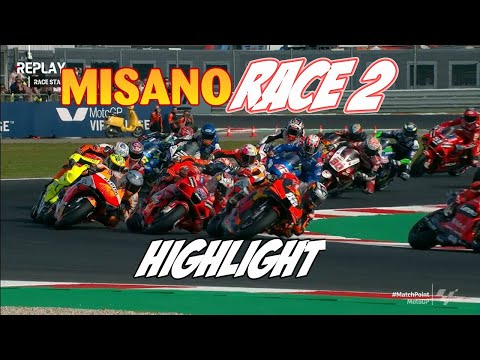 Misano MotoGP 2021 Race Highlight | Fabio Quartararo champion