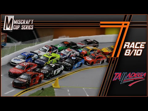 Miscraft Cup Series // S7 R8 // Talladega Super Speedway [NASCAR Stop-Motion]