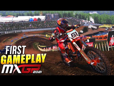 MXGP 2021 – Early First Gameplay – Reveal Showmatch