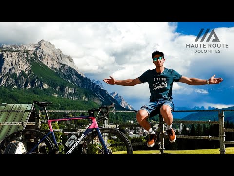 MY BEST CYCLING EXPERIENCE EVER!? | Haute Route Dolomites 2021- Cycling Documentary ep.1