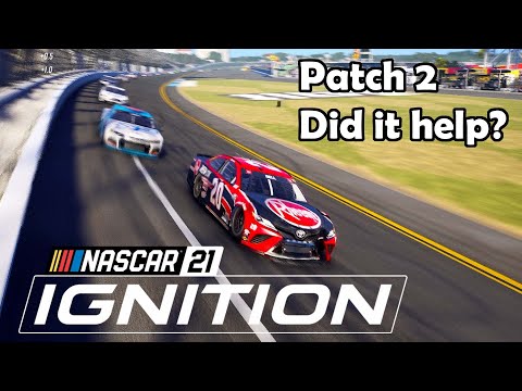 PATCH 2 GAMEPLAY AND ANALYSIS – NASCAR 21: Ignition – PS5 + NEW PAINT SCHEMES???
