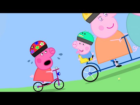 Peppa Pig Official Channel | Stay Fit and Go Cycling with Peppa Pig