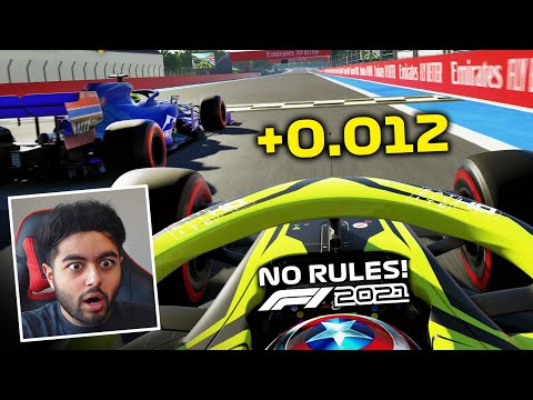 RACE WIN DECIDED BY 0.012 SECONDS!!! F1 2021 ONLINE NO RULES RACING!