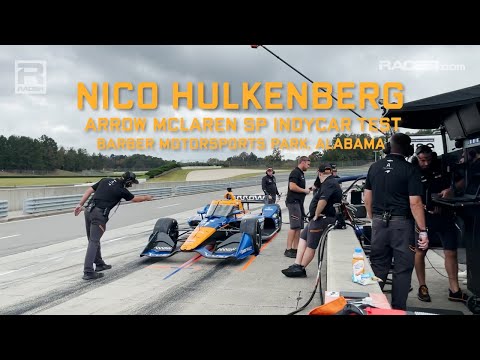 RACER: Nico Hulkenberg's First IndyCar Test