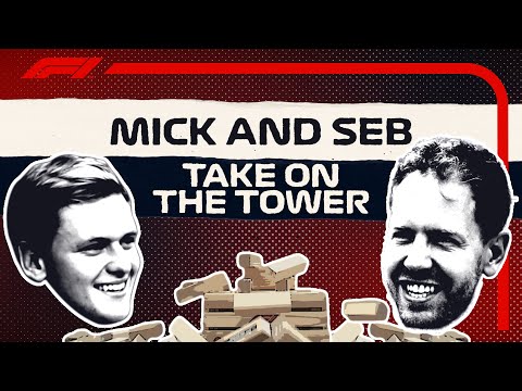 Seb And Mick Take On The Formula 1 Tower Challenge!
