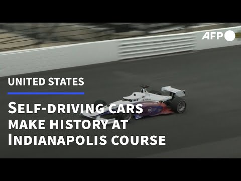 Self-driving cars make history on iconic Indianapolis turf | AFP