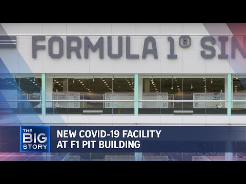 Singapore's F1 Pit Building being readied for Covid-19 patients | THE BIG STORY