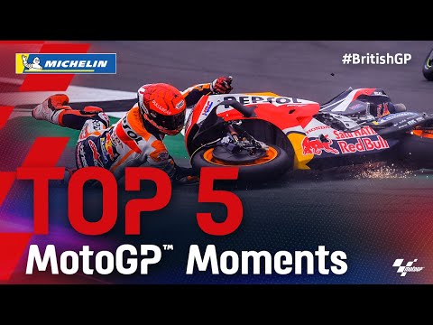 Top 5 MotoGP™ Moments by Michelin | 2021 #BritishGP