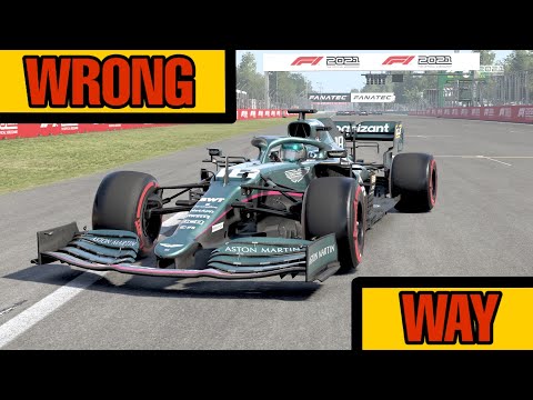 What Happens When You Drive Formation Lap In The WRONG WAY | F1 2021