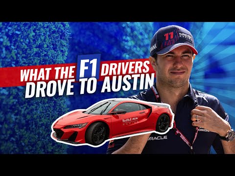 What the F1 Drivers Drove to Austin